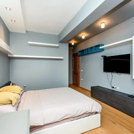 아파트 Luxury 3-bed Penthouse Sleeps 6 소피아